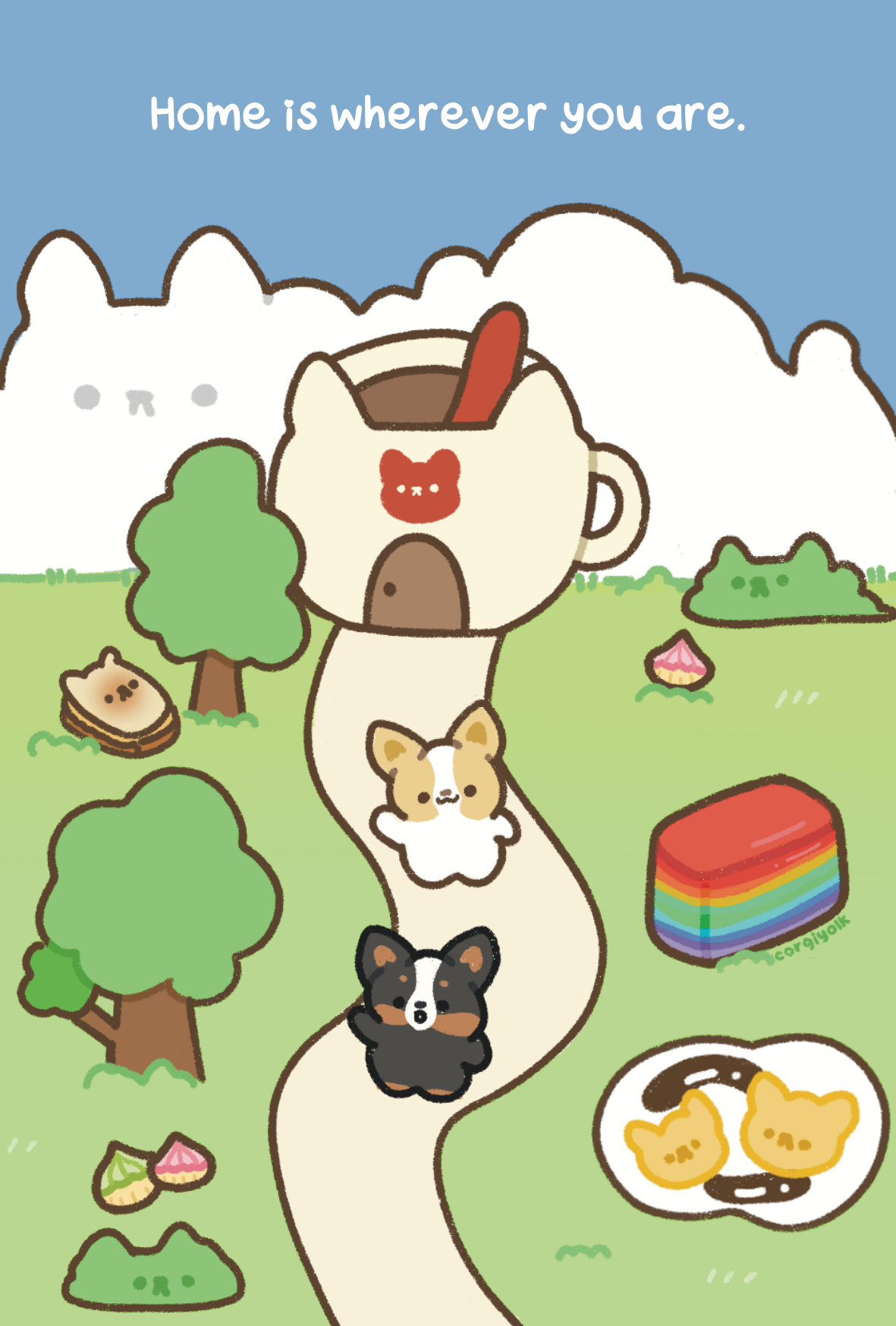 Design WAH! 2026 exhibitor Corgiyolk artwork