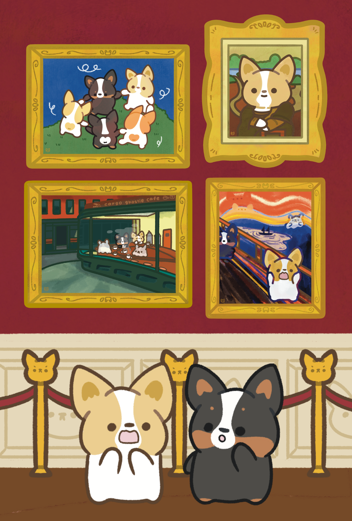 Design WAH! 2026 exhibitor Corgiyolk artwork